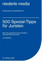 Jan Niederle - 500 Spezial-Tipps für Juristen - 2022