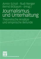 Bernd Blöbaum, Rud Renger, Rudi Renger, Armin Scholl - Journalismus und Unterhaltung