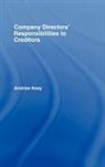 Andrew Keay, Andrew (University of Leeds Keay, Keay Andrew - Company Directors'' Responsibilities to Creditors