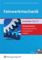 Olive Biehl, Oliver Biehl, Klau Hengesbach, Klaus Hengesbach, Jür Lehberger, Jürgen Lehberger... - Feinwerkmechanik, Lernfelder 1 bis 13, Prozesswissen, m. DVD-ROM