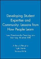 Martin, Petrosino, Anthony J. Martin Petrosino, Anthony J. Taylor Petrosino, Tl, Tl (Teaching and Learning)... - Developing Student Expertise and Community