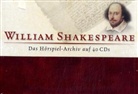 William Shakespeare, Gerd Baltus, Marianne Hoppe, Manfred Zapatka - William Shakespeare, Das Hörspiel Archiv, 40 Audio-CDs (Audio book)