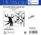 Helga Dieling, Ursula Hirschfeld - Fernstudienangebot: Germanistik - Deutsch als Fremdsprache - Bd. 21: Phonetik lehren und lernen, 4 Audio-CDs (Audio book)