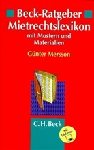 Günter Mersson - Mietrechtslexikon, m. Diskette (8,9 cm)