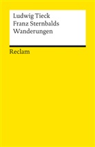 Ludwig Tieck, Alfre Anger, Alfred Anger - Franz Sternbalds Wanderungen