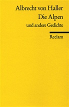 Albrecht von Haller - Die Alpen und andere Gedichte