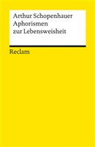 Arthur Schopenhauer, Arthu Hübscher, Arthur Hübscher - Aphorismen zur Lebensweisheit