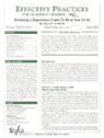 Irene W D Hecht, Irene W. D. Hecht - Effective Practices for Academic Leaders