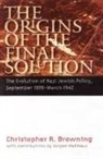 Christopher R Browning, Christopher R. Browning - Origins of the Final Solution