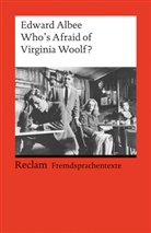 Edward Albee, Ferdinan Schunck, Ferdinand Schunck - Who' s Afraid of Virginia Woolf?