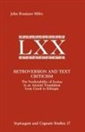 John Russiano Miles - Retroversion and Text Criticism