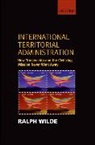Ralph Wilde, Ralph (Reader and Vice Dean for Research Wilde, Wilde Ralph - International Territorial Administration