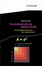 Hans-Karl Eder, Hans-Karl Eder - Formelsammlung Mathematik