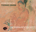 Thomas Mann, Christian Brückner - Die vertauschten Köpfe, 3 Audio-CDs (Audio book)