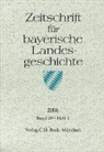 Zeitschrift für bayerische Landesgeschichte Band 69 Heft 1/2006