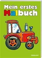 Kersti Turnhofer, Kersti Turnhofer - Mein erstes Malbuch  (Grün)