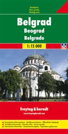 Freytag-Berndt und Artaria KG - Freytag Berndt Stadtplan: Freytag & Berndt Stadtplan Belgrad. Beograd. Belgrado. Belgrade