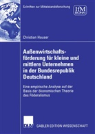 Christian Hauser - Außenwirtschaftsförderung für kleine und mittlere Unternehmen in der Bundesrepublik Deutschland