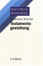 Johannes Schulte - Testamentsgestaltung