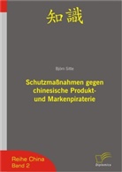 Björn Sitte - Schutzmaßnahmen gegen chinesische Produktpiraterie und Markenpiraterie