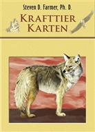 Steven Farmer, Steven D. Farmer - Krafttier Karten. 44 Karten mit Anleitung (Geschenkartikel), m. 1 Buch