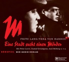 Thea Von Harbou, Fritz Lang, Gustaf Gründgens, Peter Lorre, Axel Milberg - M - Eine Stadt sucht einen Mörder, 1 Audio-CD (Hörbuch)