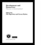 Ole Elgstrom, Ole Elgstrom, Ole Elgström, Goran Hyden - Development and Democracy
