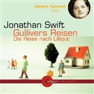 Jonathan Swift, Jürgen Tarrach - Gullivers Reisen, Die Reise nach Lilliput, 2 Audio-CDs (Hörbuch)
