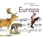 Cord Riechelmann, Hanns Zischler, Cord Riechelmann - Die Stimmen der Tiere, Audio-CDs - 1: Europa, 1 Audio-CD (Hörbuch)