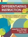 Ann I. Nevin, Jacqueline S. Thousand, Jacqueline S. (California State Universi Thousand, Jacqueline S. Villa Thousand, Richard A. Villa - Differentiating Instruction