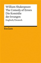 William Shakespeare, Pache, Walte Pache, Walter Pache - The Comedy of Errors / Die Komödie der Irrungen