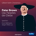 Gilbert K. Chesterton, Horst Bollmann, Jürgen Holtz - Pater Brown, Das Paradies der Diebe, 1 Audio-CD (Hörbuch)