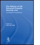 John de Lacy, John (University of Sheffield De Lacy, John De Lacy, John de Lacy - Reform of Uk Personal Property Security Law