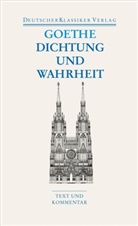 Johann Wolfgang von Goethe, Klaus-Detle Müller, Klaus-Detlef Müller - Dichtung und Wahrheit