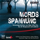 Edgar  Allan Poe, Charles Brauer, Ulrike Folkerts - Mordsspannung, 1 Audio-CD (Audio book)