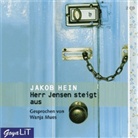 Jakob Hein, Wanja Mues - Herr Jensen steigt aus, 2 Audio-CDs (Audio book)