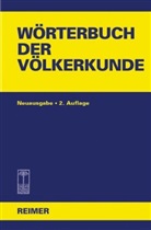 Walter Hirschberg, Walter Hirschberg - Wörterbuch der Völkerkunde