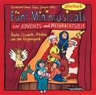 Wolfgang Hering, Reinhard Horn, Hans Netz, Hans-Jürgen Netz - Fünf Minimusicals zur Advents- und Weihnachtszeit, Playback, 1 Audio-CD (Audio book)