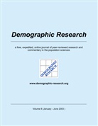 Max-Planck-Institut f  demograf  Forschung, Max-Planck-Institute für demograf Forschung, Max-Planck-Institute für demograf. Forschung - Demographic Research, Volume 8