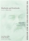Walt Whitman, William White - Daybooks and Notebooks: Volume I