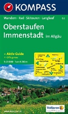 Kompass Karten: Kompass Karte Oberstaufen, Immenstadt im Allgäu