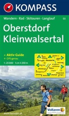 Kompass Karten: Kompass Karte Oberstdorf, Kleinwalsertal