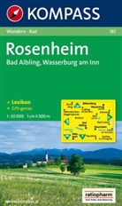 Kompass Karten: Kompass Karte Rosenheim, Bad Aibling, Wasserburg am Inn
