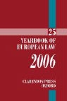 Grainne de Burca, P. Eeckhout, T. Tridimas - Yearbook of European Law
