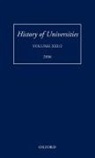 Mordechai (EDT) Feingold, Mordechai Feingold - History of Universities