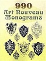 Dover, Dover Publications Inc - 990 Art Nouveau Monograms
