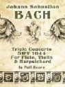 Johann Sebastian Bach, Johann Sebastian (COP) Bach - Triple Concerto, Bwv 1044, for Flute, Violin and Harpsichord in Full