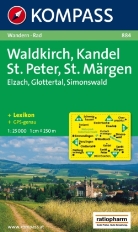 Kompass Karten: Kompass Karte Waldkirch, Kandel, St. Peter, St. Märgen