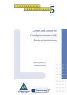 Otfried Börner, Hans-Eberhard Piepho, Schröder, Konrad Schröder, Christoph Edelhoff - Lernen und Leisten im Fremdsprachenunterricht