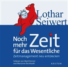 Lothar Seiwert, Lothar J. Seiwert, Marianne Bernhardt, Mark Bremer - Noch mehr Zeit für das Wesentliche, 2 Audio-CDs (Audiolibro)
